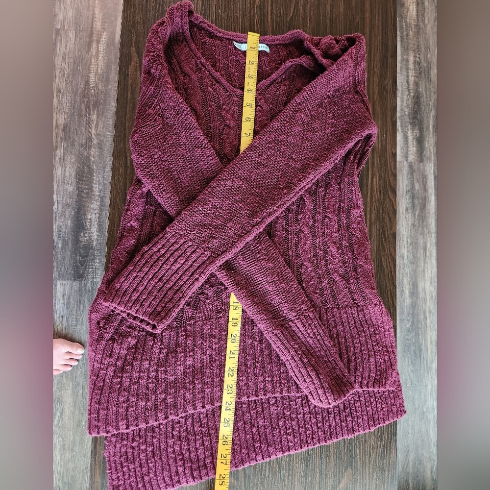 Burgundy Sweater
